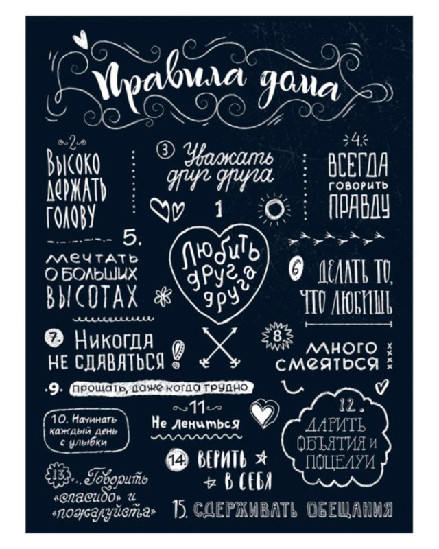 Правила в доме