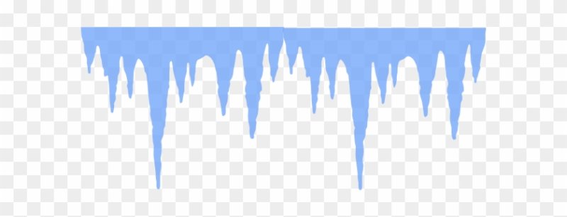 Сосульки трафареты для вырезания на окна