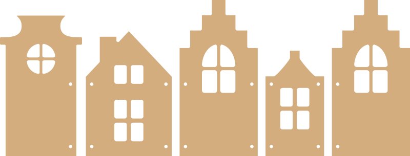 Бумажный домик