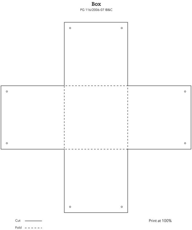 Трафареты в коробочке