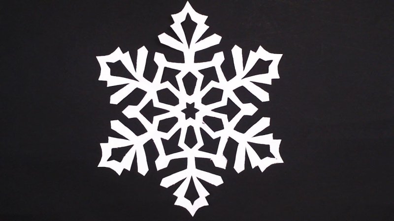 Шаблоны снежинок