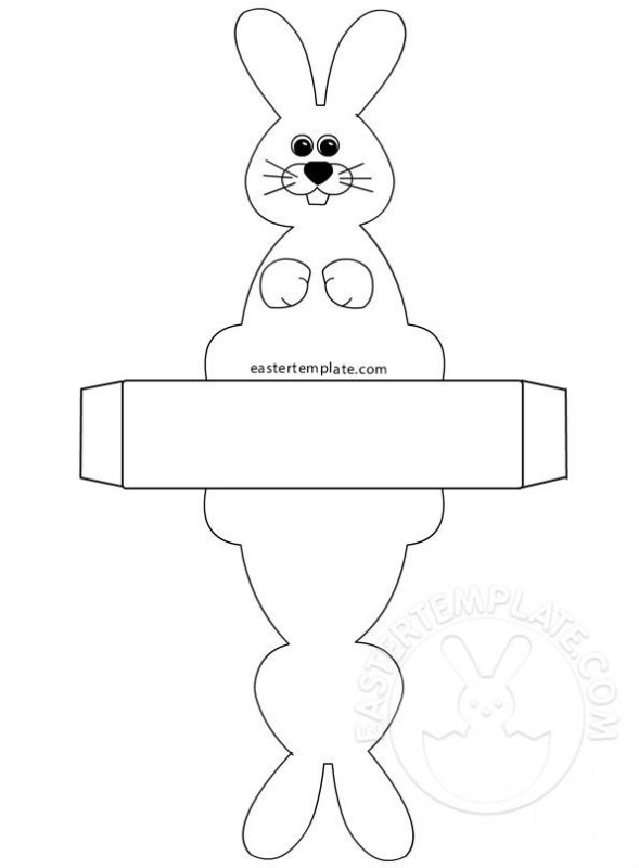 Подставка для яиц зайчик