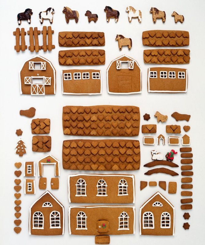 Детали для пряничного домика