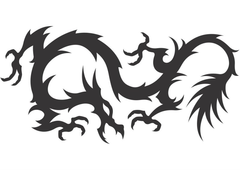 Дракон вектор