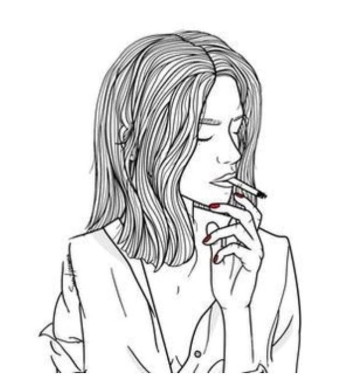 Набросок девушки