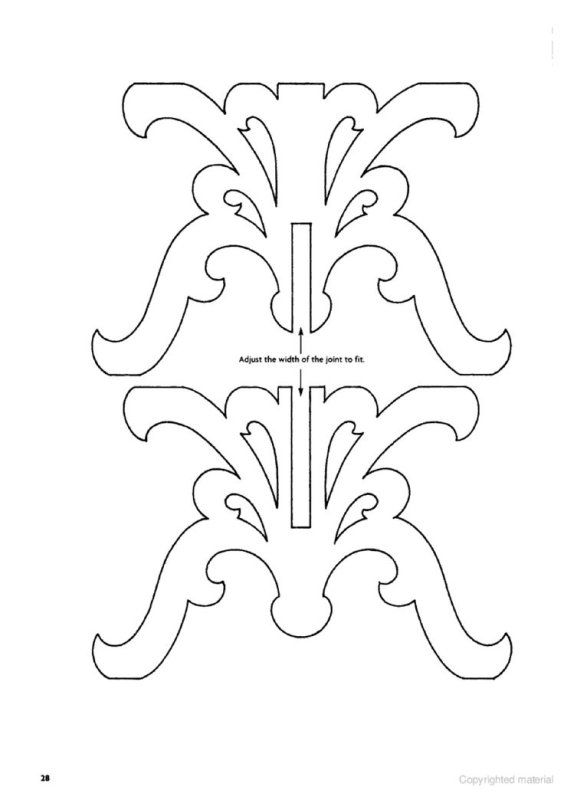 Scroll saw patterns чертежи