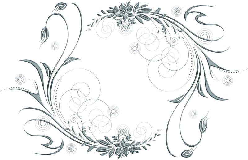 Узоры на прозрачном фоне