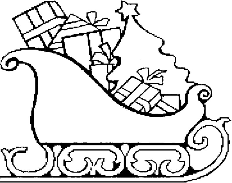 Новогодние сани