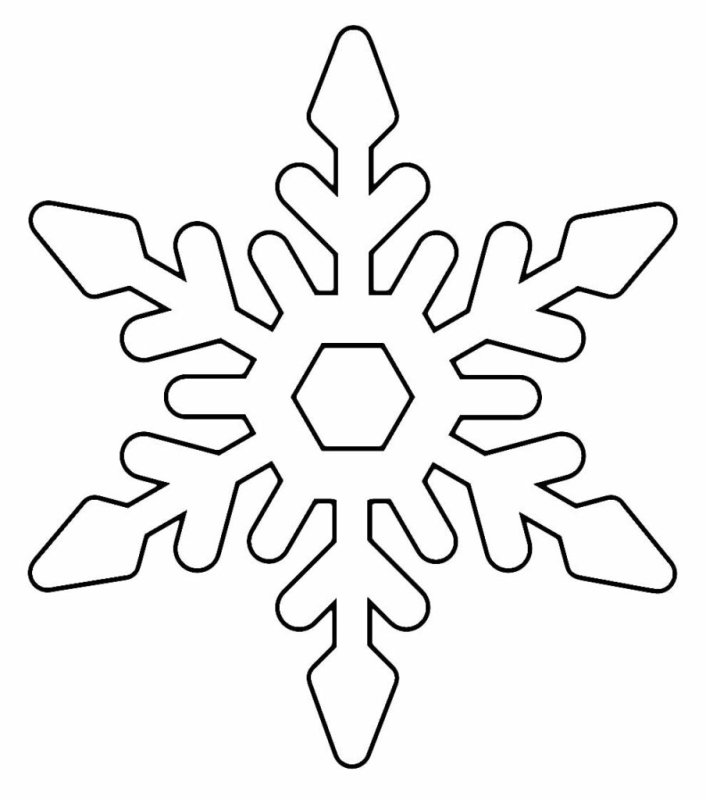 Снежинки для вырезания