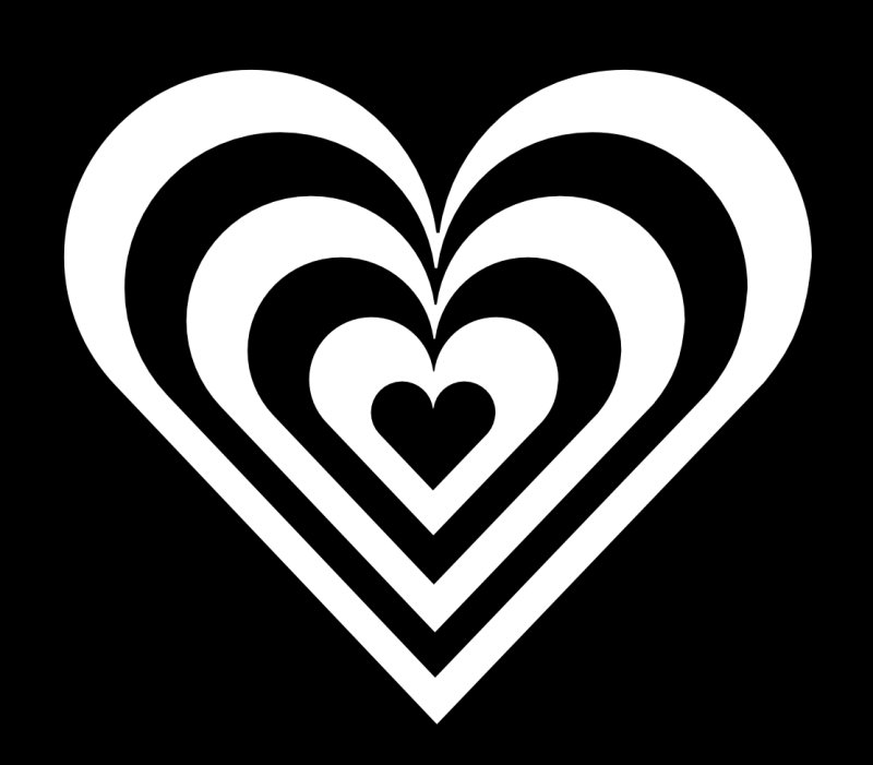 Стилизованное сердце