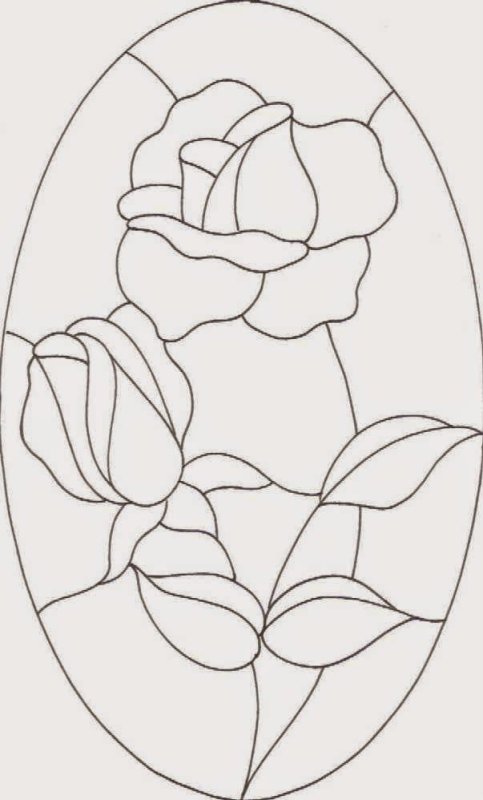 Эскиз витража