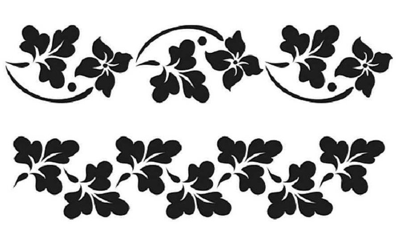 Трафареты для декора