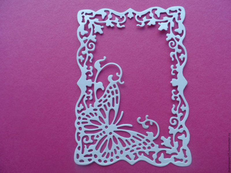 Фоторамка ажурная