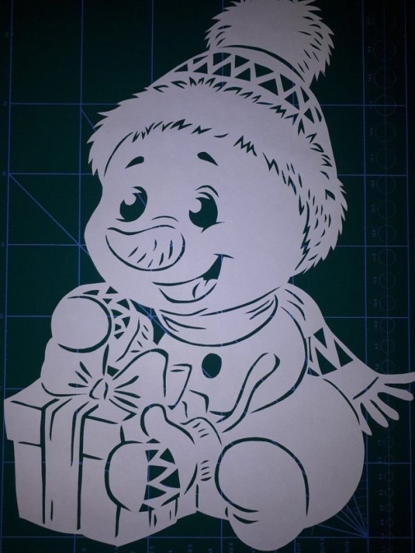 Трафарет "окна"