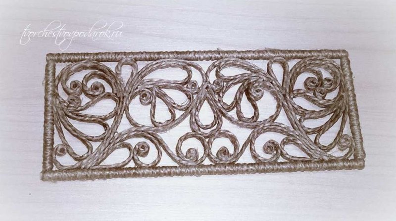 Узоры для джутовой филиграни