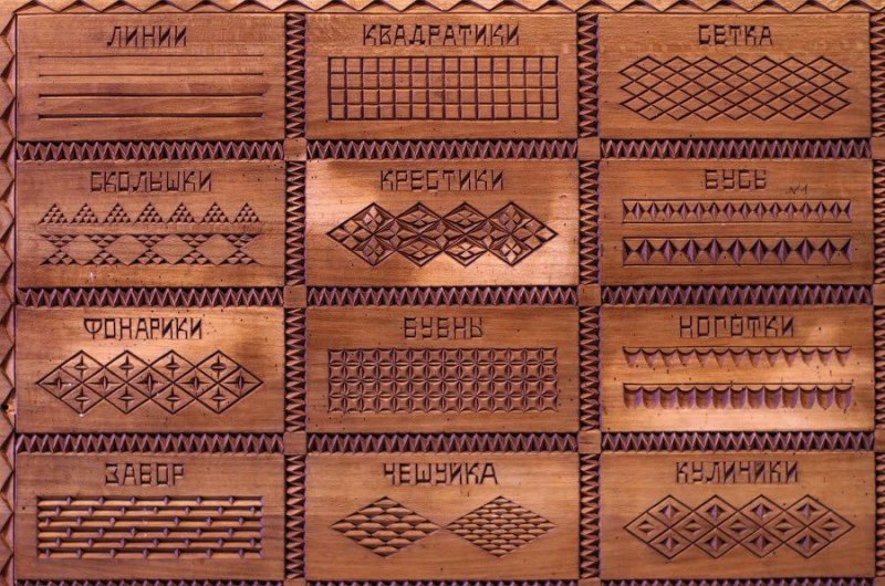 Орнаменты для резьбы по дереву