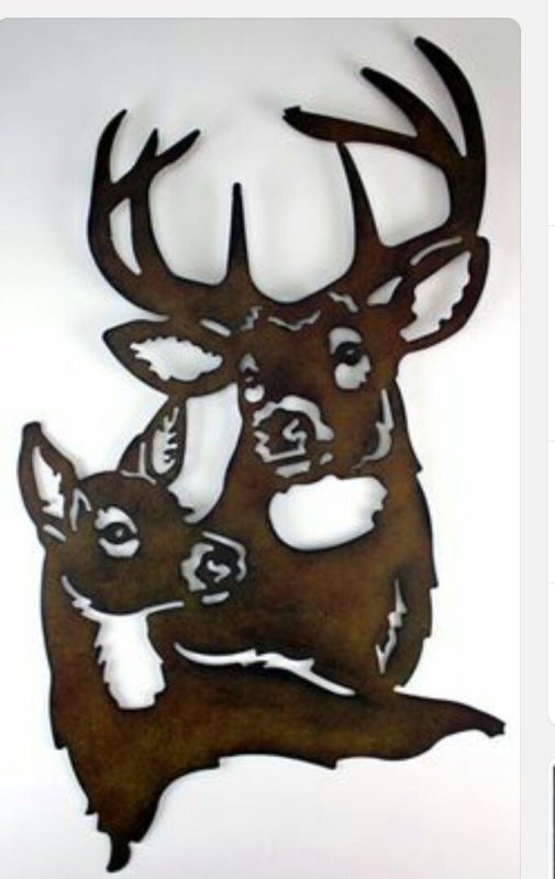 Резьба по дереву олень