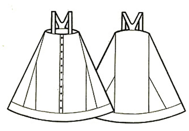Эскиз сарафана русского народного