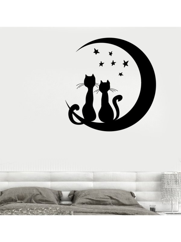 Трафарет кошки