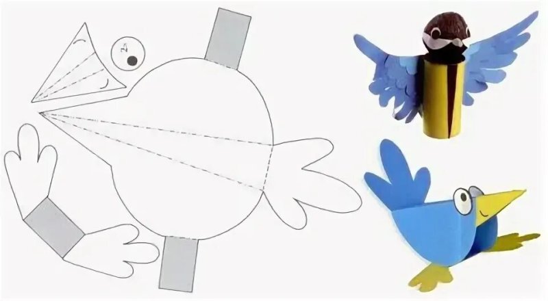 Поделки из бумаги заготовки