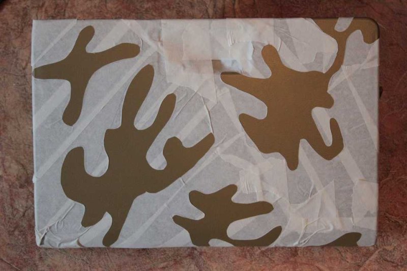 Макет камуфляжа для авто