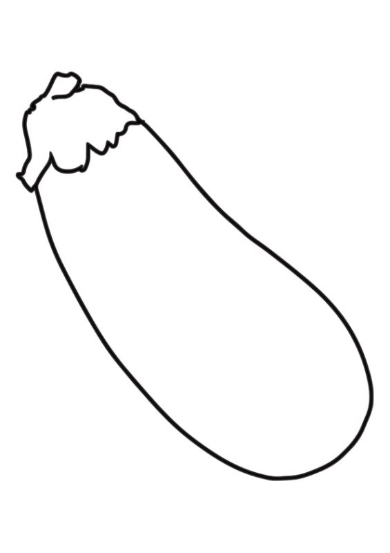 Кабачок раскраска