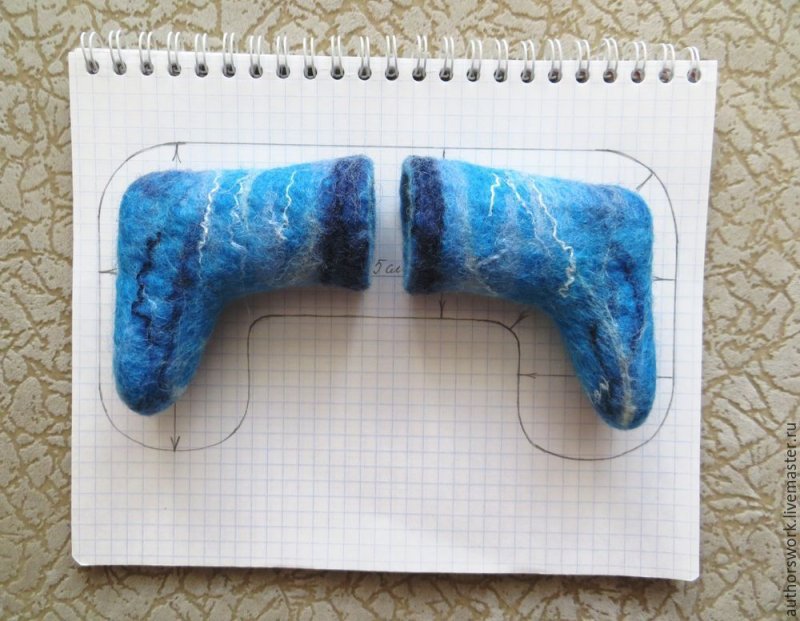 Трафарет для валяния шерстью