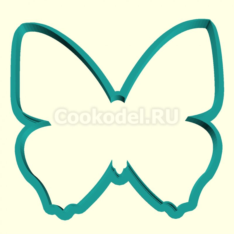 Формочка бабочка