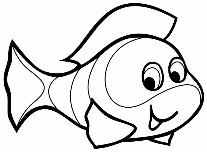 Трафарет "рыбки"