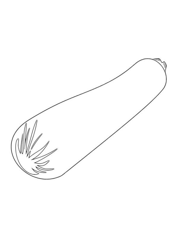 Кабачок раскраска