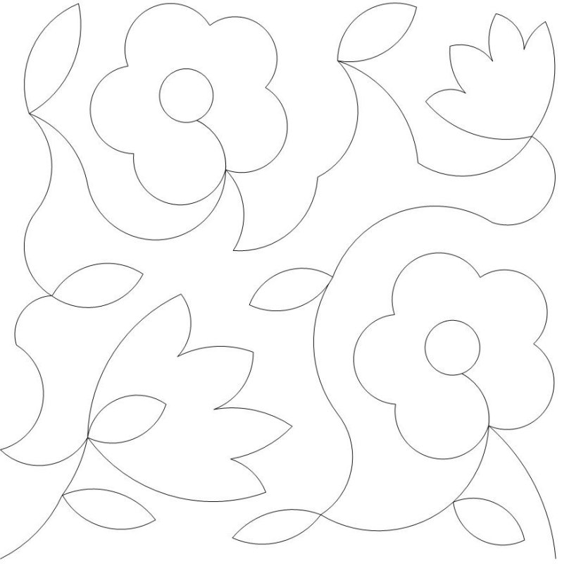 Трафареты для стегания одеял