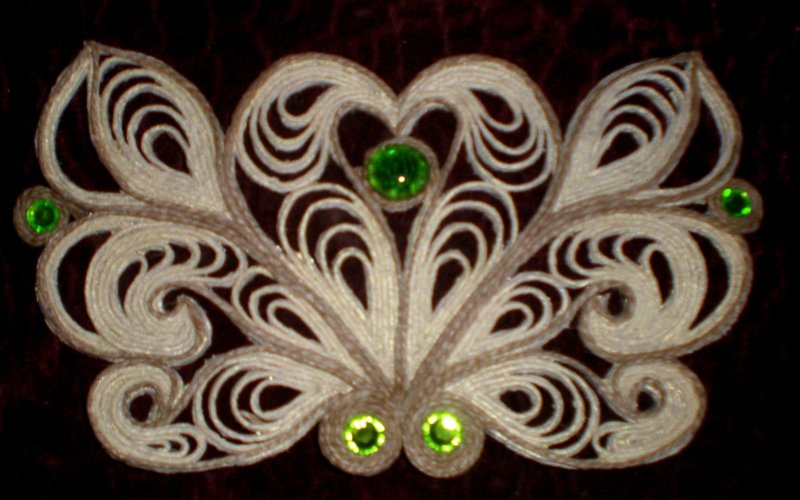 Джутовая филигрань Евгения джут