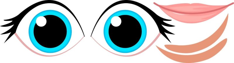 Глазки для аппликации