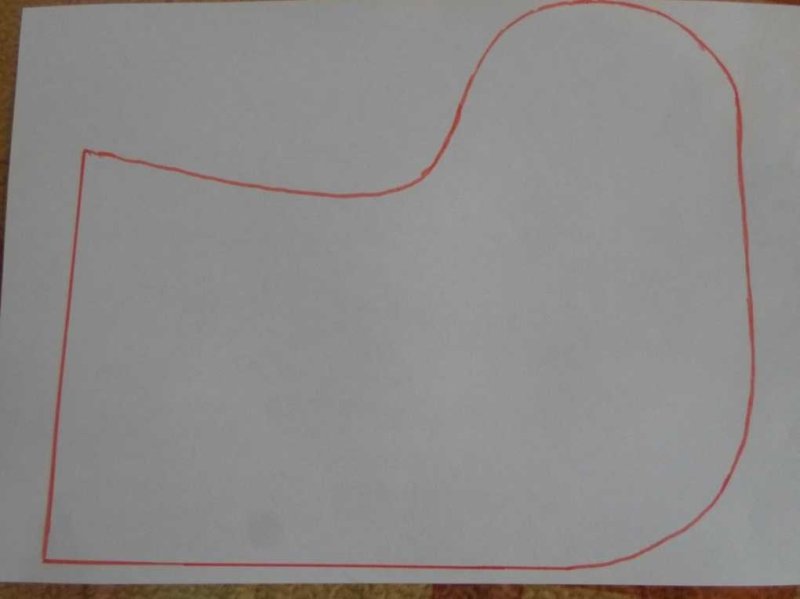 Выкройка валенок