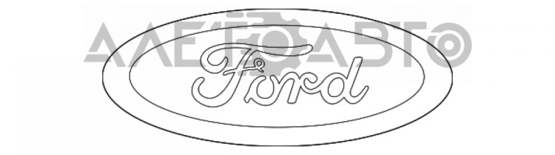 Надпись с логотипом Ford