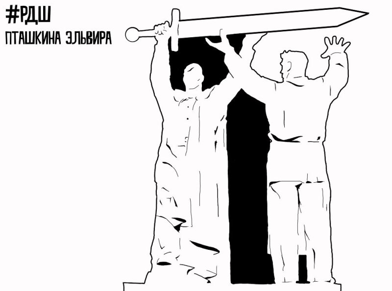 Трафареты памятников Победы