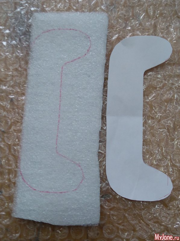 Заготовки для сувенирных валенок