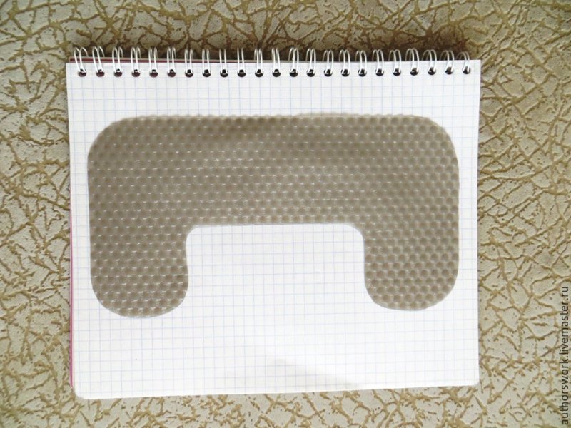 Трафарет для валяния валенок