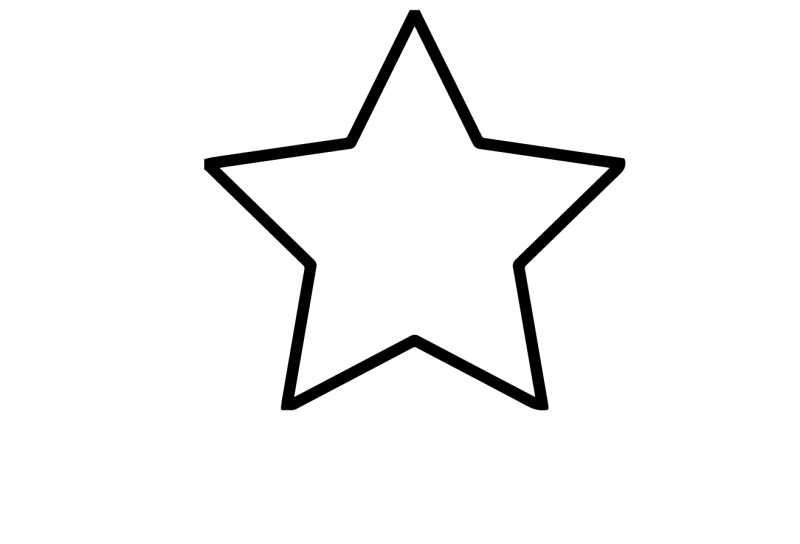 Звезда рисунок