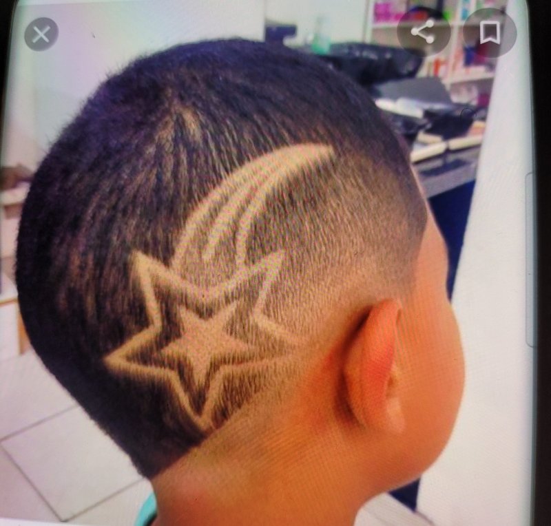 Узоры для стрижки для мальчиков