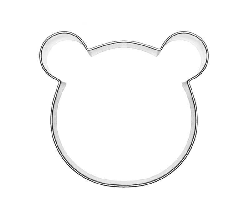 Трафарет мишка для пряников