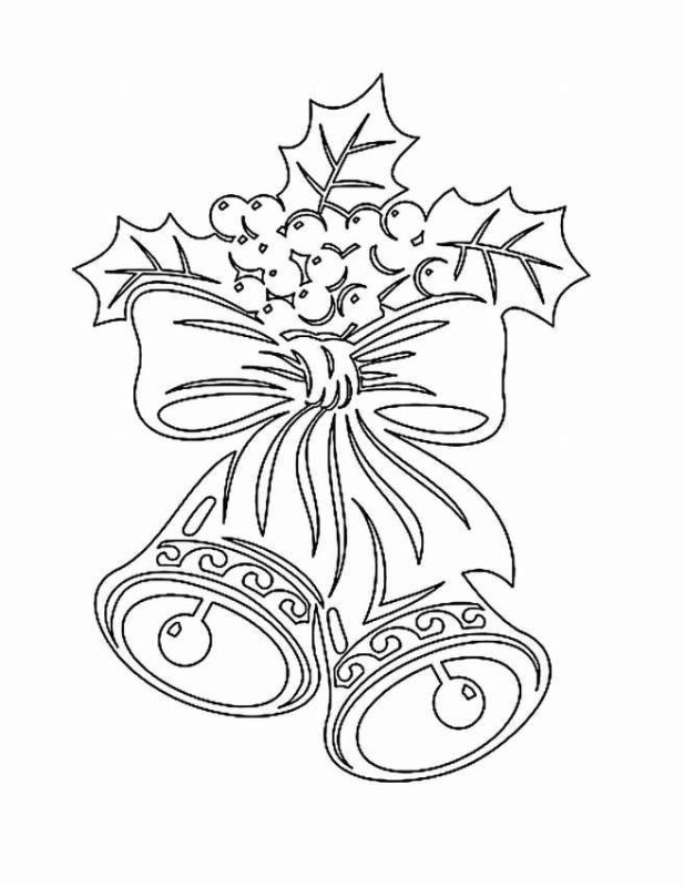 Трафареты на окна новогодние