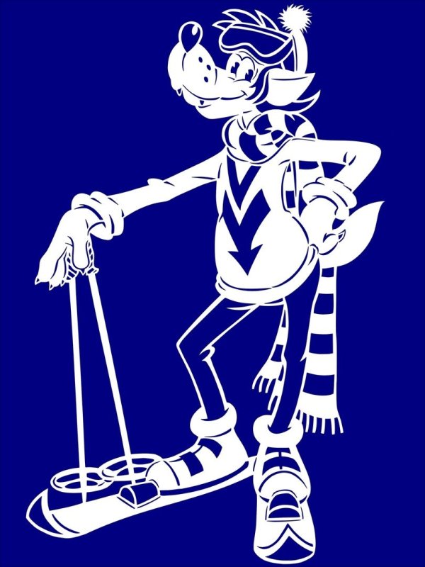 Ну погоди вытынанки на новый год