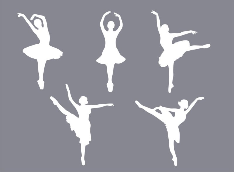 Силуэт балерины