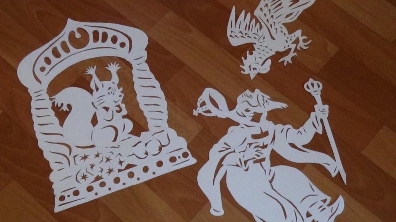 Вытынанки Лукоморье