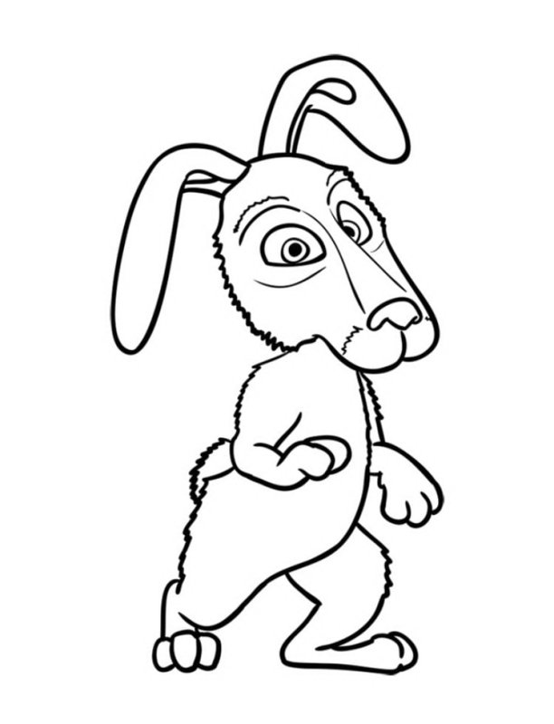 Заяц из Маши и медведя