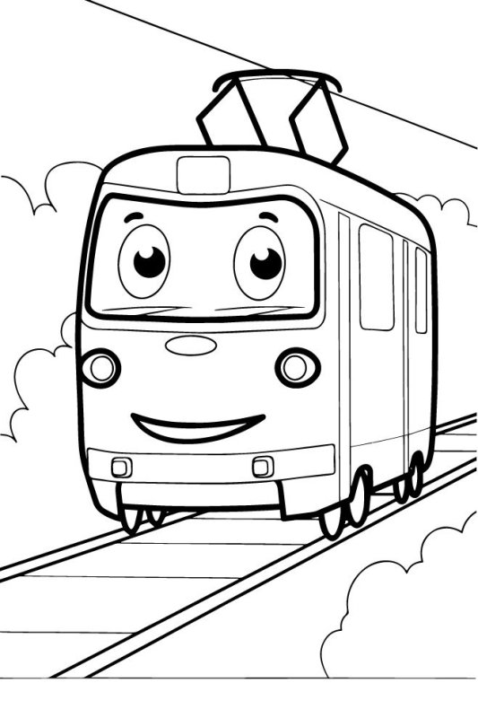 Детская раскраска для мальчиков