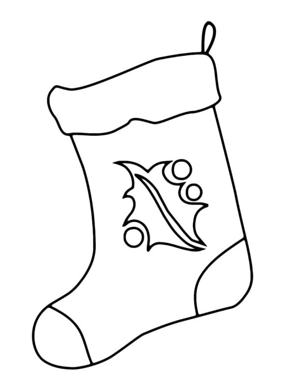 Валенки раскраска