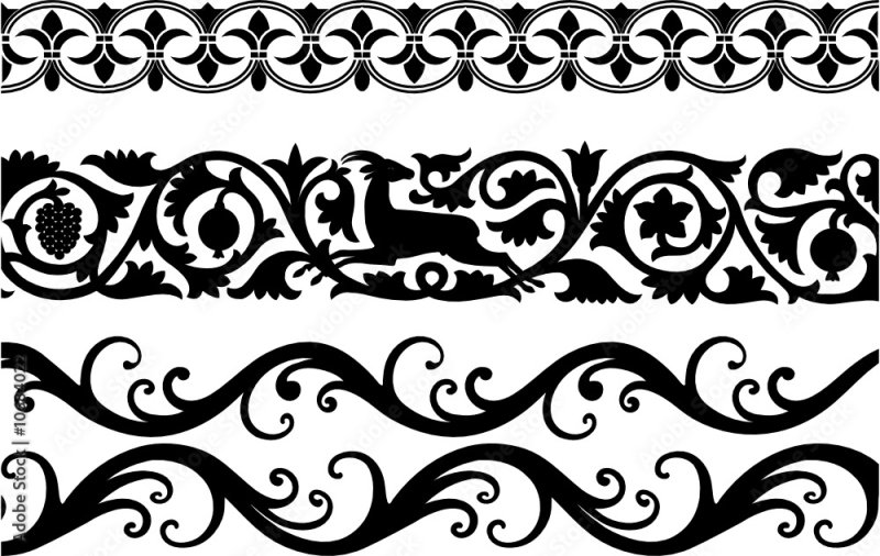 Армянский ленточный орнамент