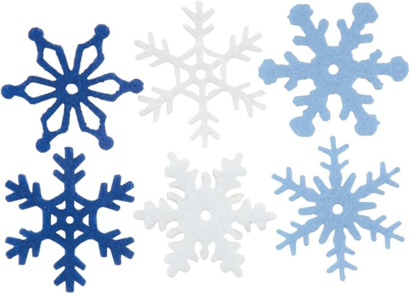 Шаблоны снежинок